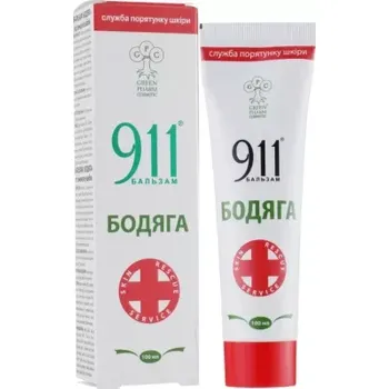 Tělový krém Balzám 911 Badyaga 100 ml Green Pharm Cosmetic