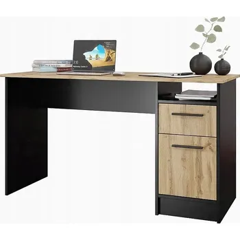 Obdélníkový psací stůl Nejlevnějšínábytek.cz 138 x 55 x 76 cm, odstíny hnědé