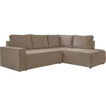 Miuform Manšestrová rozkládací pohovka Brave Dave 247 cm, pravá