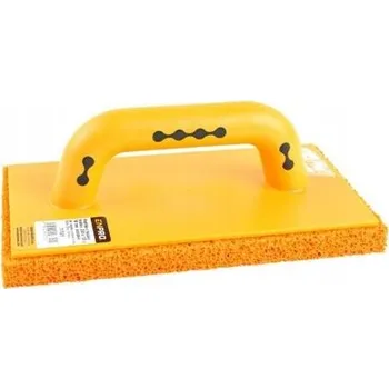 Zednické hladítko Hladítko s hrubou houbou, 250 x 130 x 18 mm, oranžové, ENPRO SYSTEM