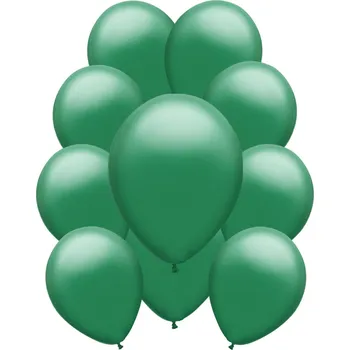 Balónek Latexové balónky pastelové tmavě zelené