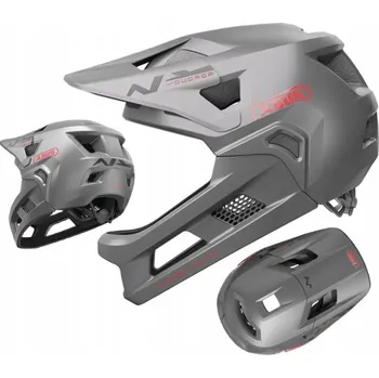 Cyklistická přilba Abus cyklistická helma YOUDROP FF Ti silver S