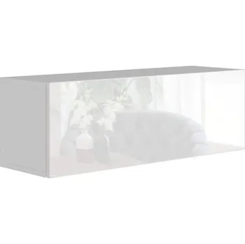 Knihovna Regál Nejlevnějšínábytek.cz 105 cm x 35 cm x 105 cm bílý