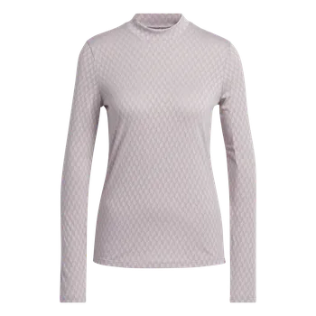 Dámské tričko Adidas Ultimate365 Tour HEAT.RDY Mock Neck Polo Shirt S, Preloved fig, dámské