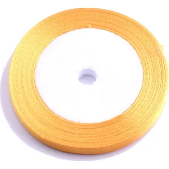 Stuha Stuha saténová 6mm Barva: žlutá