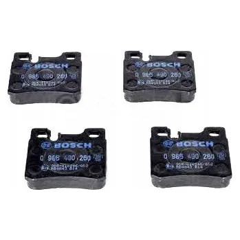 Brzdová destička Brzdové destičky zadní BOSCH MERCEDES-BENZ 250 D W124 BS0986490260