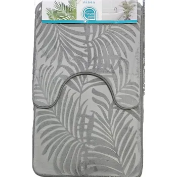 Koupelnová předložka KOUPELNOVÁ PŘEDLOŽKA 2 KS FLORYDA ŠEDÁ GALICJA