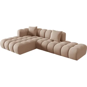 Pohovka Windsor & Co Sametová rohová pohovka Halley 309 cm, levá