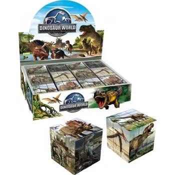 Hlavolam Hra Kostka (Rubikova) hlavolam dinosauři 3x3x3 skládačka s obrázky