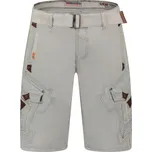 GEOGRAPHICAL NORWAY kraťasy pánské PEANUT MEN XL šedá