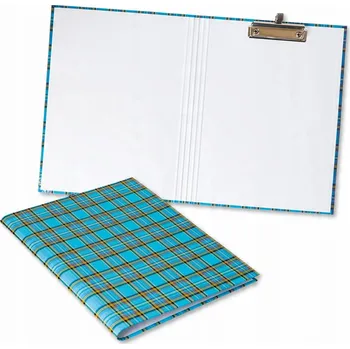 Desky s klipem A4 S.WARTA modré