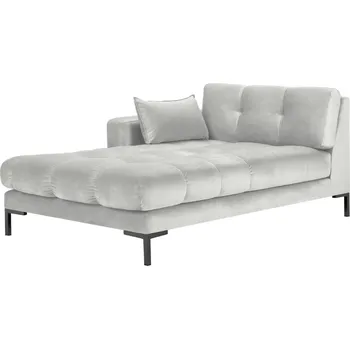 Otoman Micadoni Sametová lenoška Mamaia 185 cm, levá