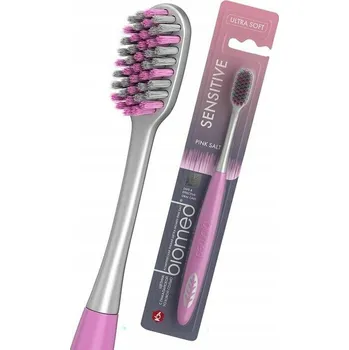 Zubní kartáček Biomed kartáček na zuby PINK SALT (s himalájskou se solí) ultra soft