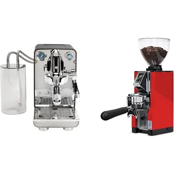 Příprava kávy ECM Puristika PID, anthracite + Eureka Mignon Libra 65 All…