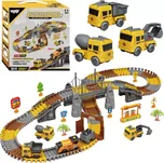 WOOPIE Elektrická autodráha Staveniště (174 dílků)
