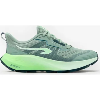 Dětská běžecká obuv KIPRUN Dětské boty na trailový běh Cross Country K500 40 MODRÁ|ZELENÁ