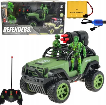 autíčko TERÉNNÍ AUTO NA DÁLKOVÉ OVLÁDÁNÍ S RAKETOMET