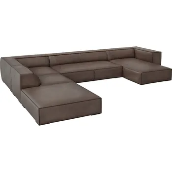 Pohovka Windsor & Co Kožená rohová pohovka Madame 365 cm, levá