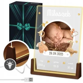 Lampička Noční lampa Murrano vícebarevná