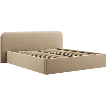 Postel Micadoni Sametová postel Elizabeth 160 x 200 cm s úložným prostorem