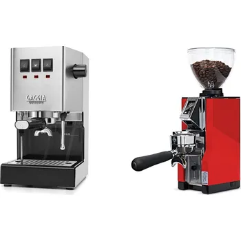 Kávovar Gaggia Classic E24, stainless steel + Eureka Mignon Libra 65…