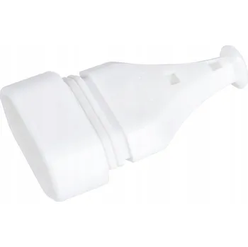 Elektrická zásuvka Montis bílá nástěnná Elektrická Zásuvka