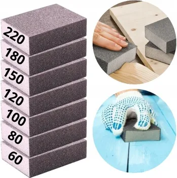 Brusný papír Brusný blok Just Buy Shop brusná houbička sada 14 ks P60-P220