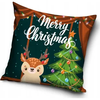 Povlečení POVLEČENÍ na polštář VÁNOČNÍ 40x40 cm SOB