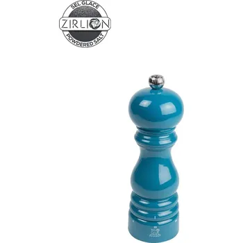 Kuchyňský mlýnek Peugeot Dřevěný mlýnek ParisRama na sůl u’Select Zirlion, 18 cm, modrá 4351300