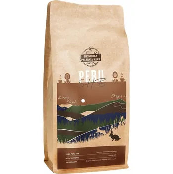 Káva Kávová Káva Arabica Beskidzka Pražírna Coffee Peru SHB 1000 g