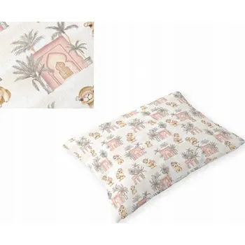 Povlak na dekorativní polštářek Povlak na polštář 50x70 BAVLNA S CERTIFIKÁTEM, vzor: POUŠTNÍ RŮŽE