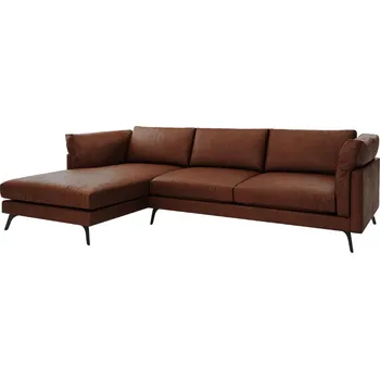 Pohovka CXL by Christian Lacroix Kožená rohová pohovka Camille 322 cm, levá