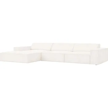 Pohovka Micadoni Bouclé rohová pohovka Jodie 284 cm, levá