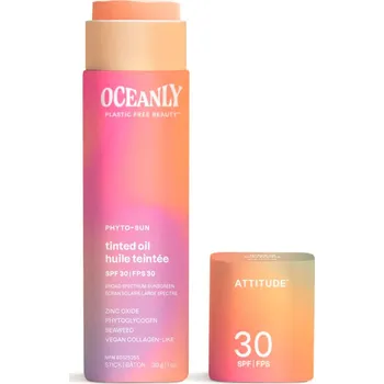 Přípravek na opalování Tónující vyživující olej: SPF 30 Oceanly Attitude