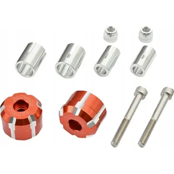 Řídítka ZÁVAŽÍČKA ŘÍDÍTEK MOTOCYKLU DAYTONA ORANŽOVÁ 31 MM