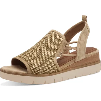 Dámské sandále Dámské sandály na klínku Tamaris 1-28240-44 435 hnědé 38