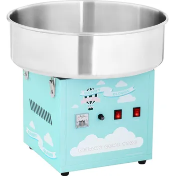 Pomocník do kuchyně Stroj na cukrovou vatu - 52 cm - 1 200 W - tyrkysový