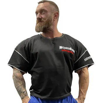 Pánské tričko Bizon Gym Rag Top 514 černý XXL