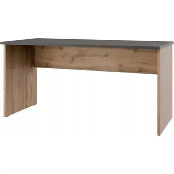 Obdélníkový psací stůl Nejlevnějšínábytek.cz 147,8 x 148 x 74 cm šedý