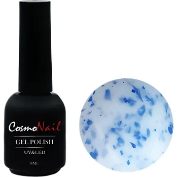 Lak na nehty COSMONAIL Gel polish Milky flakes 008, 8 ml