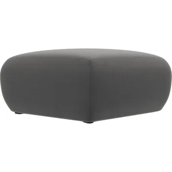 Taburet Windsor & Co Sametová podnožka Lola 75 x 75 cm