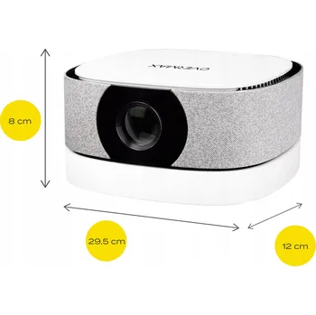 Projektor LED Projektor FULL HD OVERMAX Multipic 4.5 Wi-Fi Bluetooth 3000 ANSI Lumenů