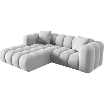 Pohovka Windsor & Co Sametová rohová pohovka Halley 242 cm, levá