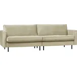 WOOOD Sametová pohovka Raden 275 cm s prošíváním