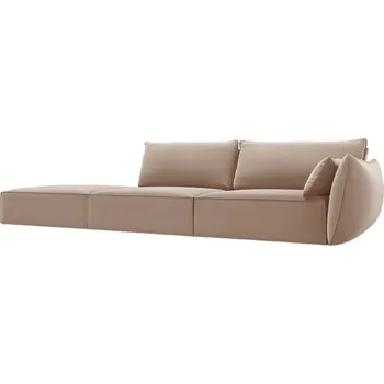 Pohovka Micadoni Sametová pohovka Kaelle 264 cm, levá