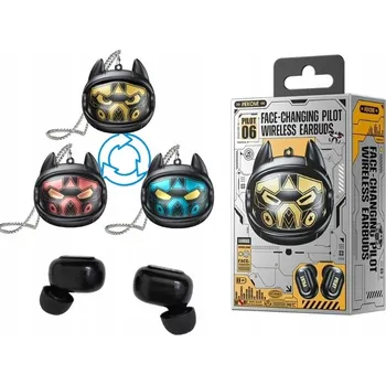 Sluchátka Bezdrátová sluchátka do uší Wekome V06