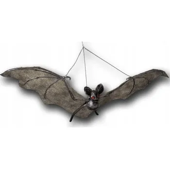 Obraz VELKÝ závěsný netopýr dekorace na Halloween 54 cm