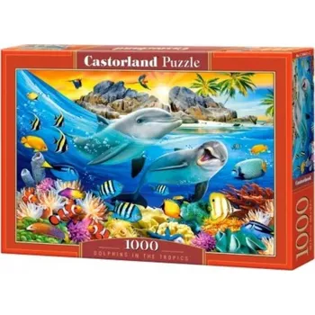 Puzzle PUZZLE 1000 DOLPHINS IN THE TROPICS CASTOR