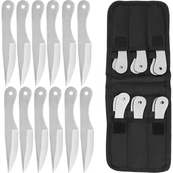 Bojový nůž Vrhací nože Sada 12ks (Házecí nože s pouzdrem v balení po 12 kusech)