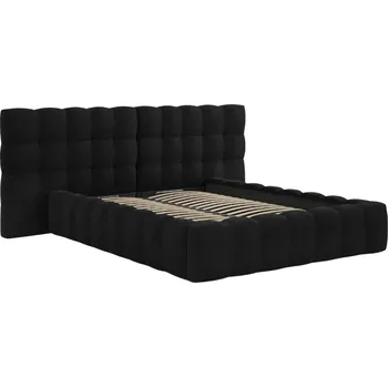 Postel Micadoni Sametová postel Mamaia 160 x 200 cm s úložným prostorem